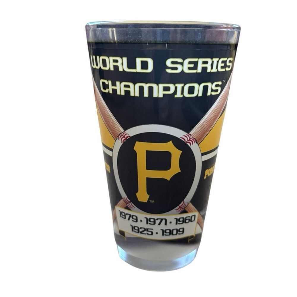Pittsburgh Pirates World Series Champions One Pint Glass
